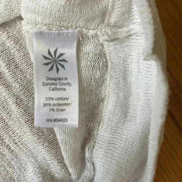 Athleta Cotton/Linen Top - Picture 4 of 5